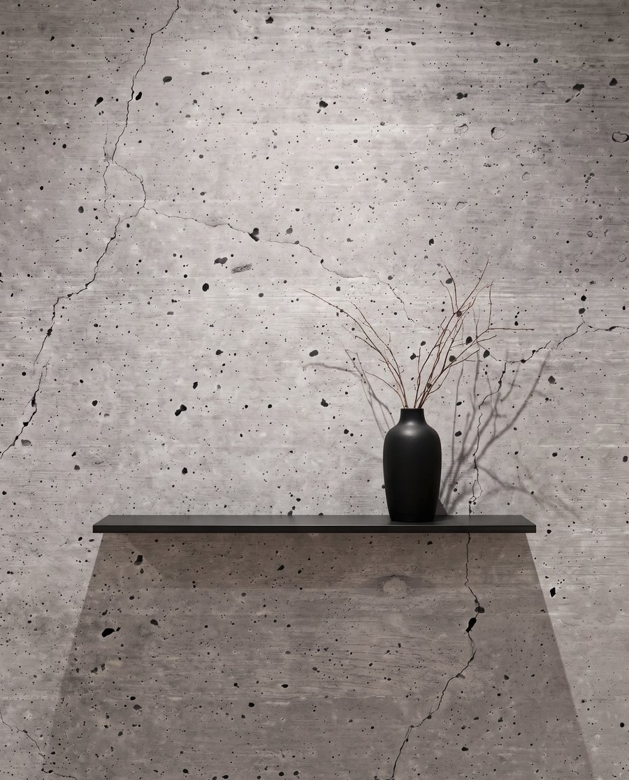 Gris con efecto hormigón — detalle
