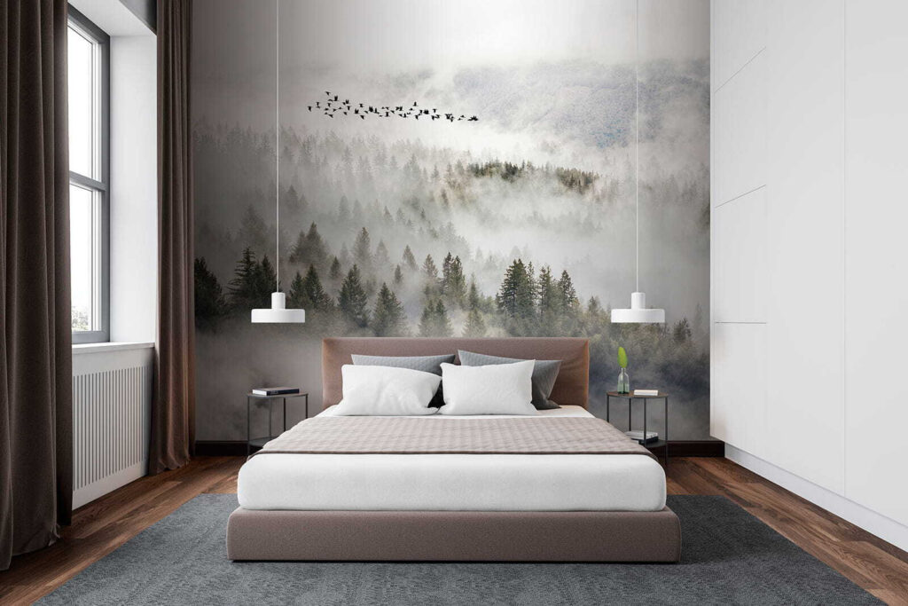 Aves sobre la niebla — interior 2