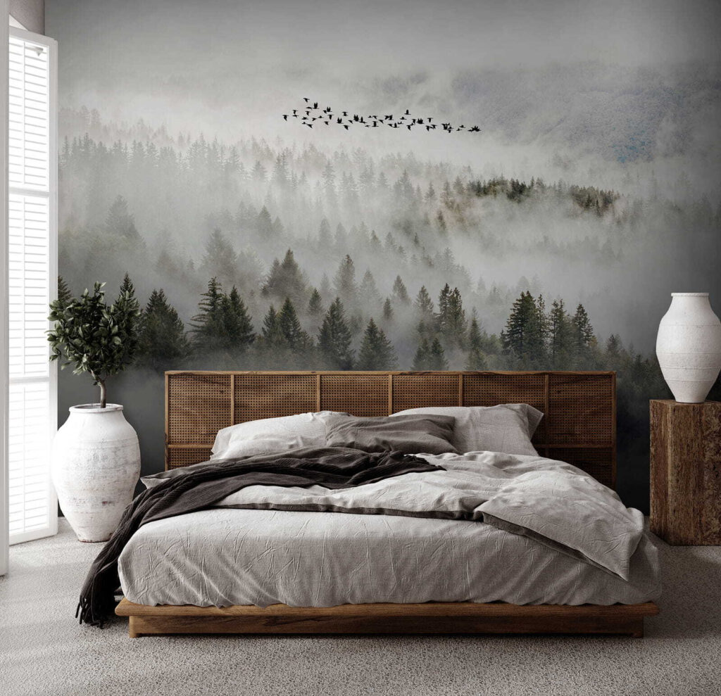 Aves sobre la niebla — interior 3