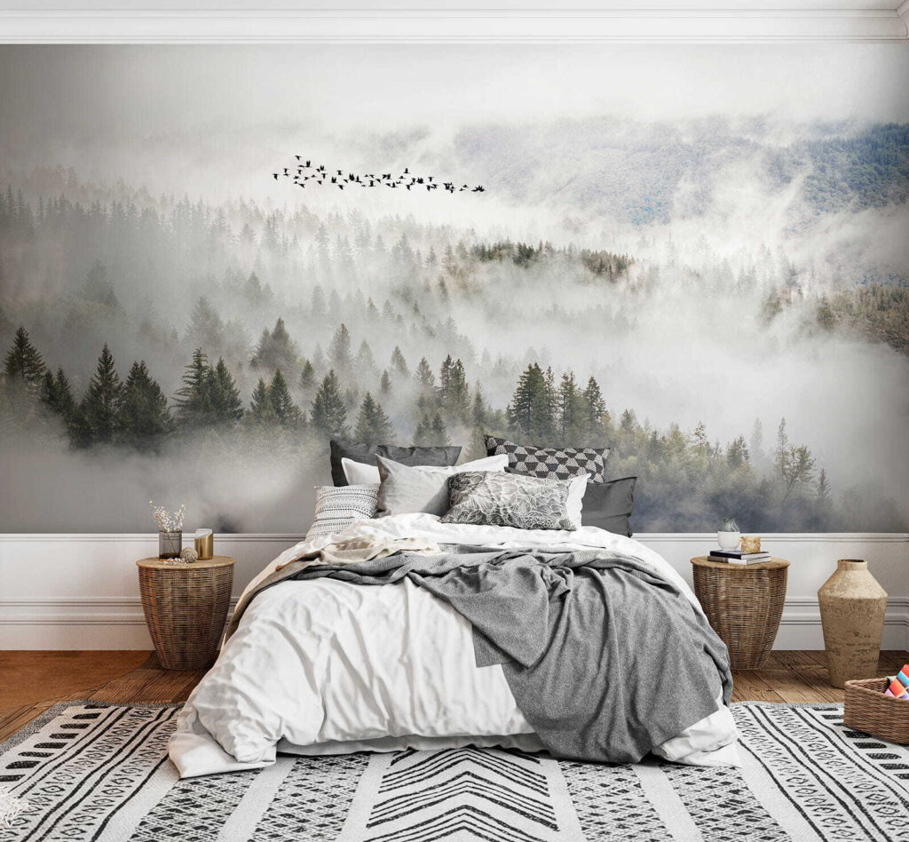 Aves sobre la niebla — interior 4