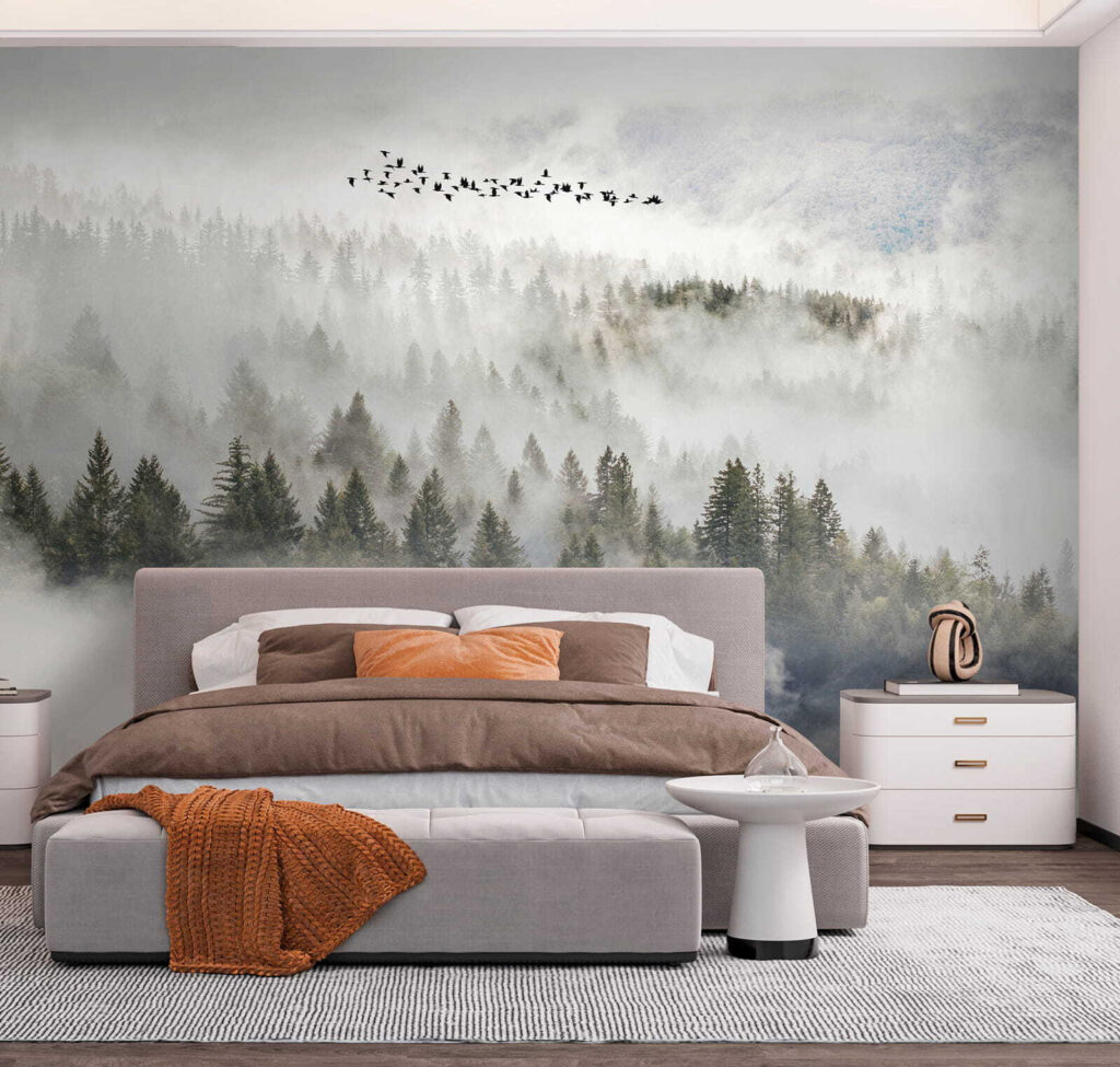 Aves sobre la niebla — interior 5