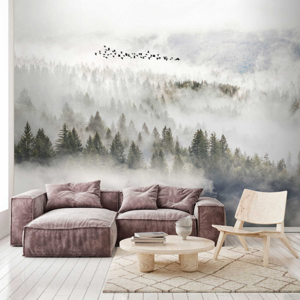 Aves sobre la niebla — interior 6