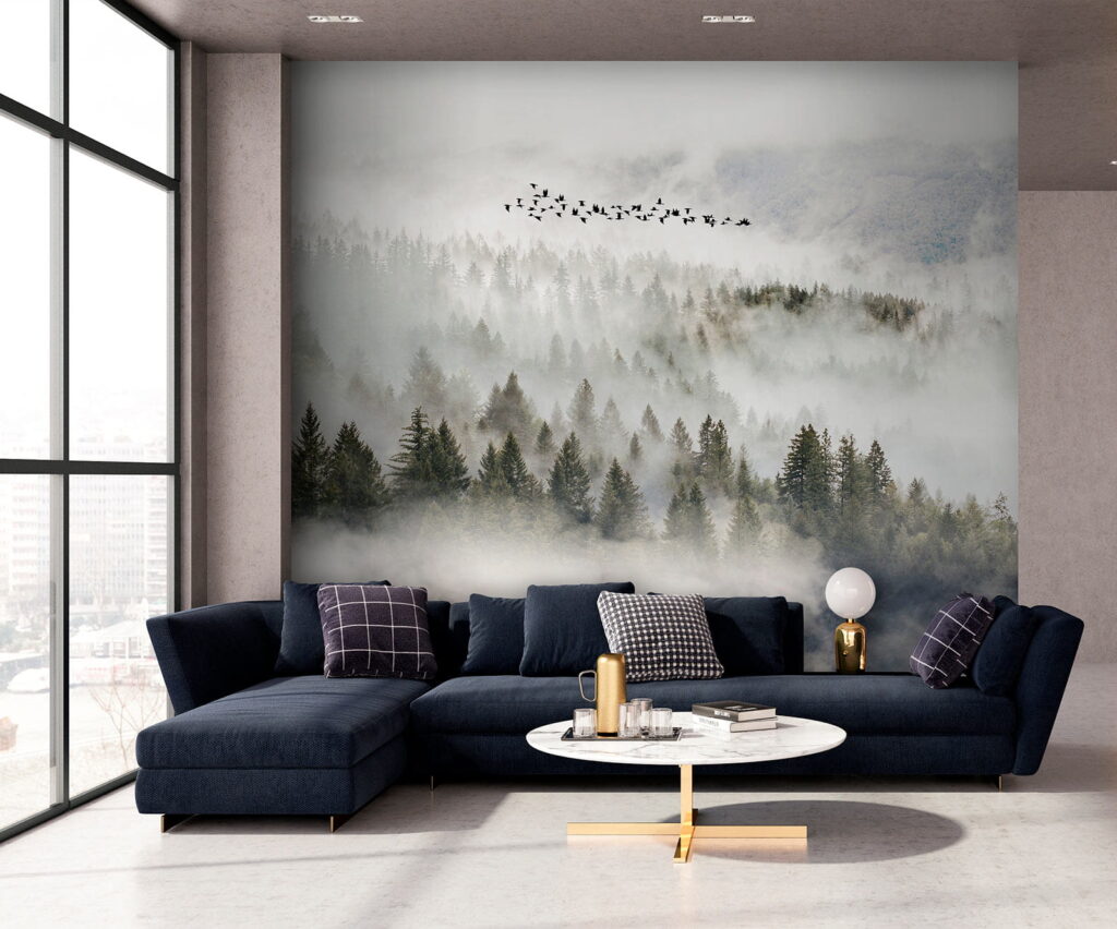 Aves sobre la niebla — interior 7