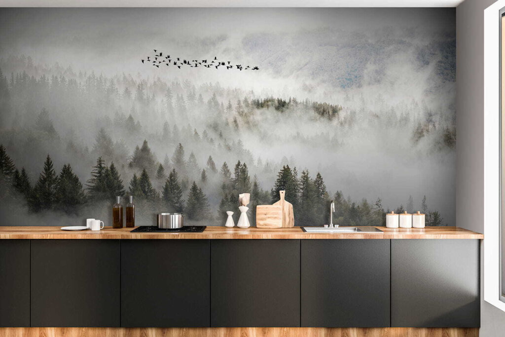 Aves sobre la niebla — interior 9