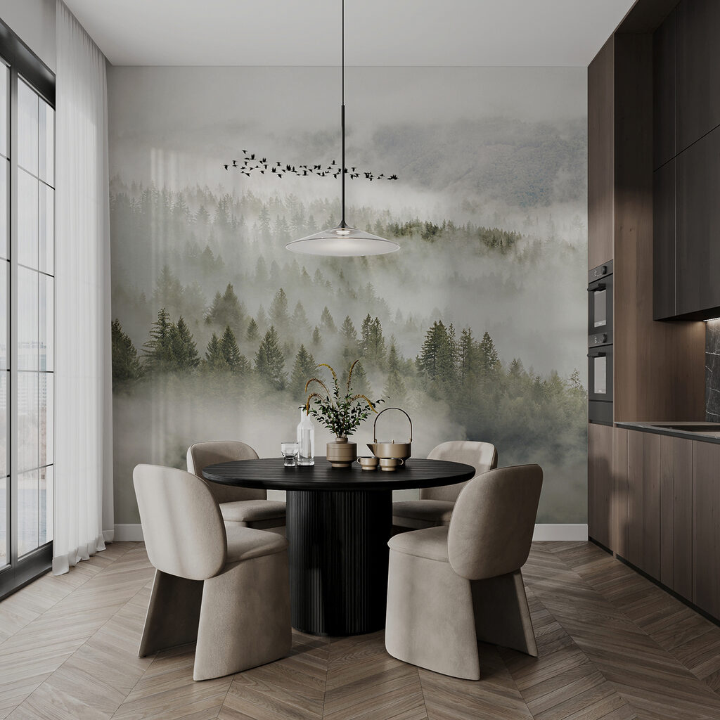 Aves sobre la niebla — interior 10