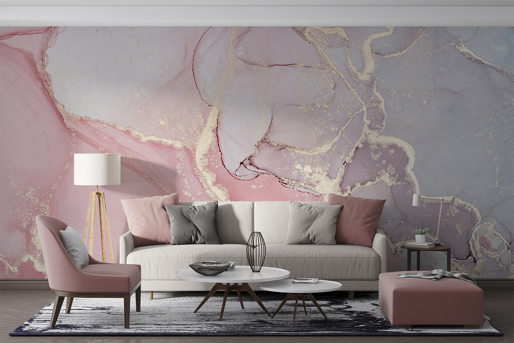 Vetas doradas en pastel — interior 2