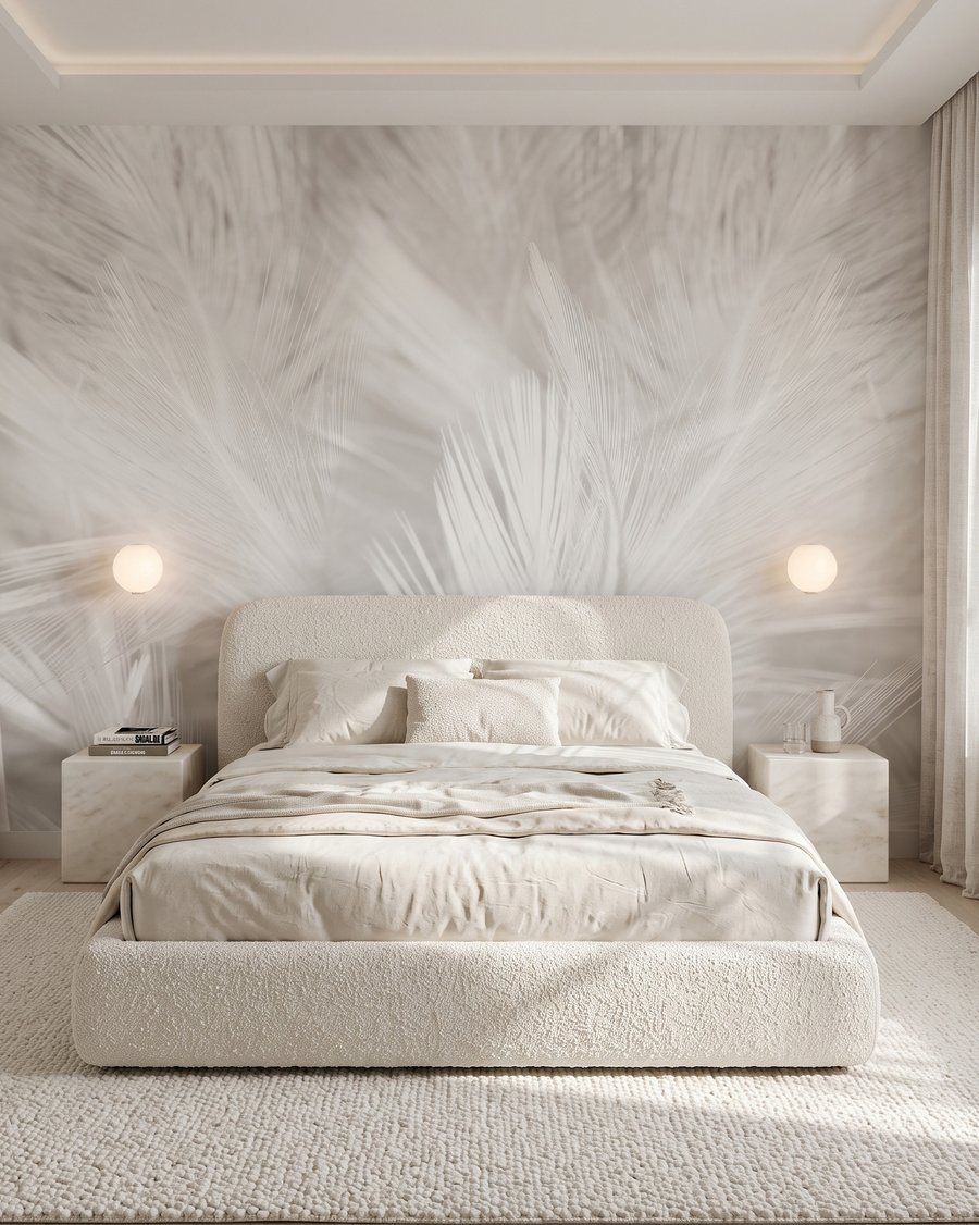Plumas blancas como nubes — interior 2