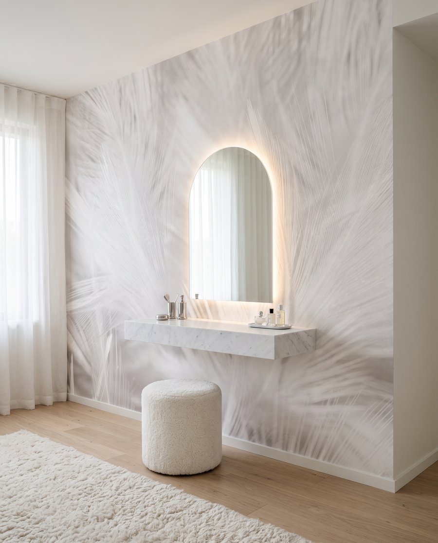 Plumas blancas como nubes — interior 3