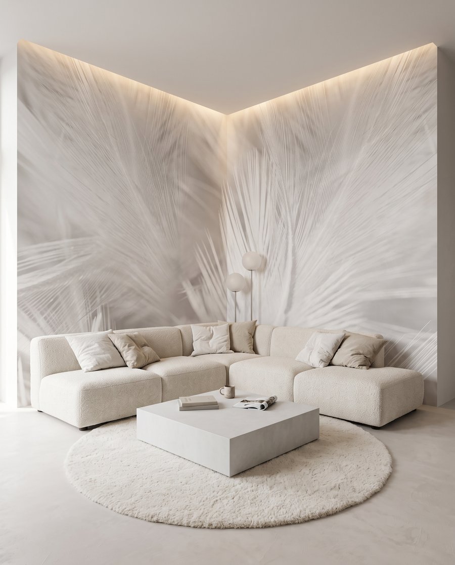Plumas blancas como nubes — interior 4