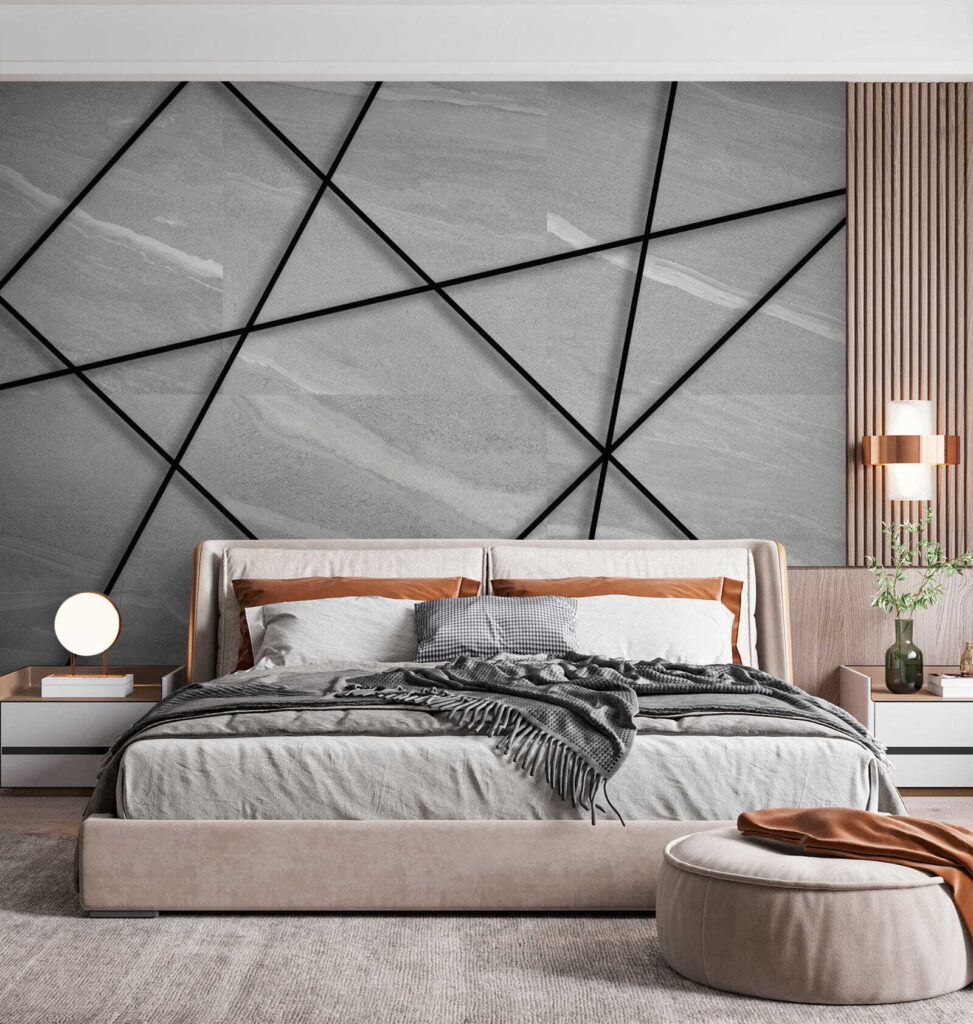Líneas negras sobre gris — interior 3