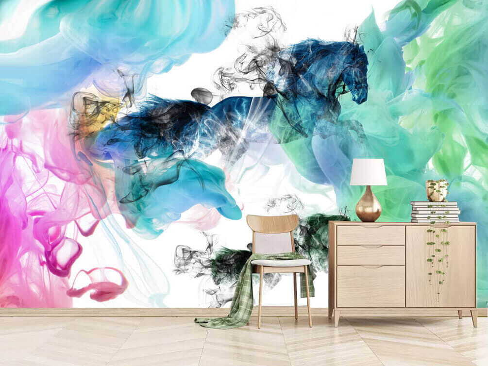 Caballos entre tintas — interior 3