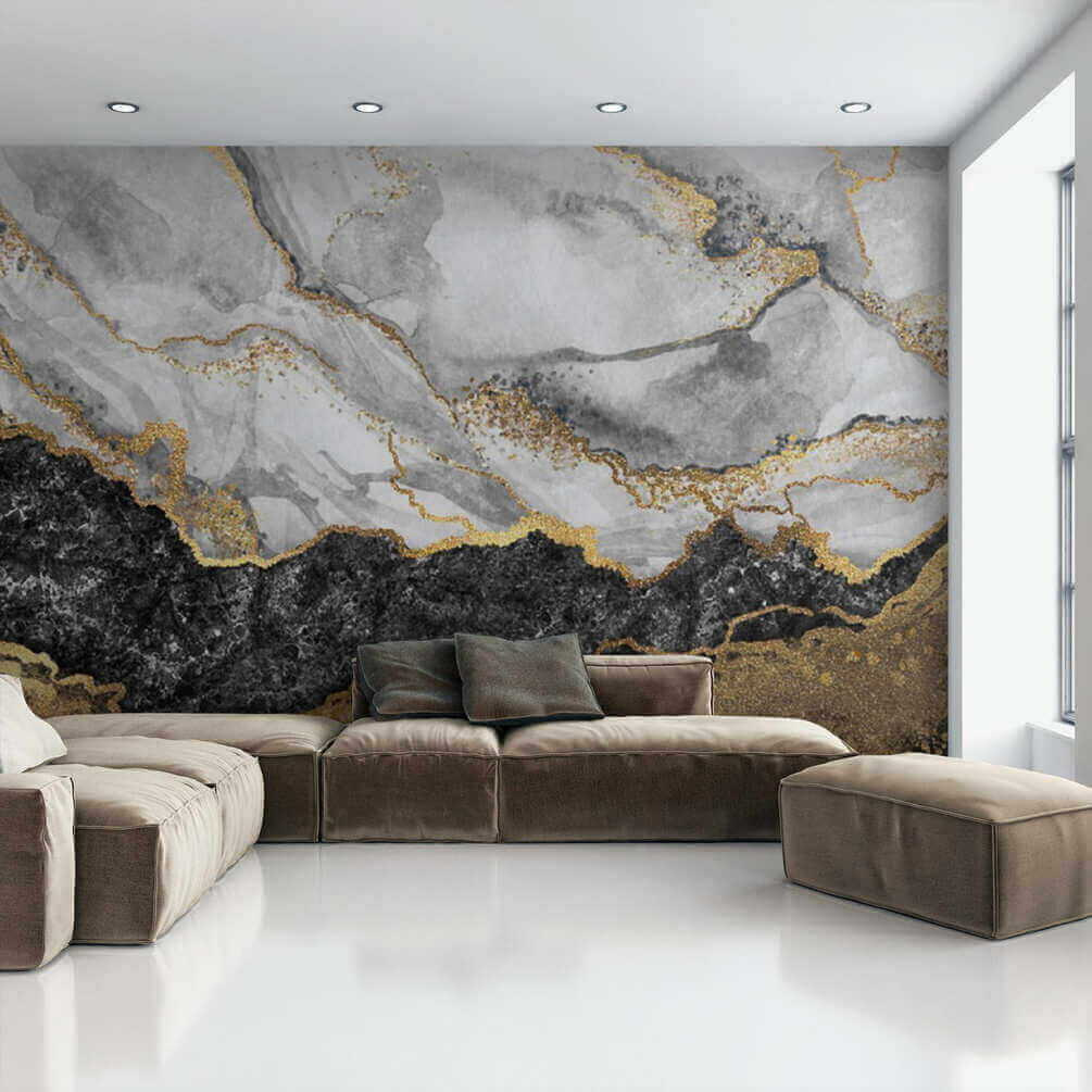 Blanco y negro dorado — interior 2
