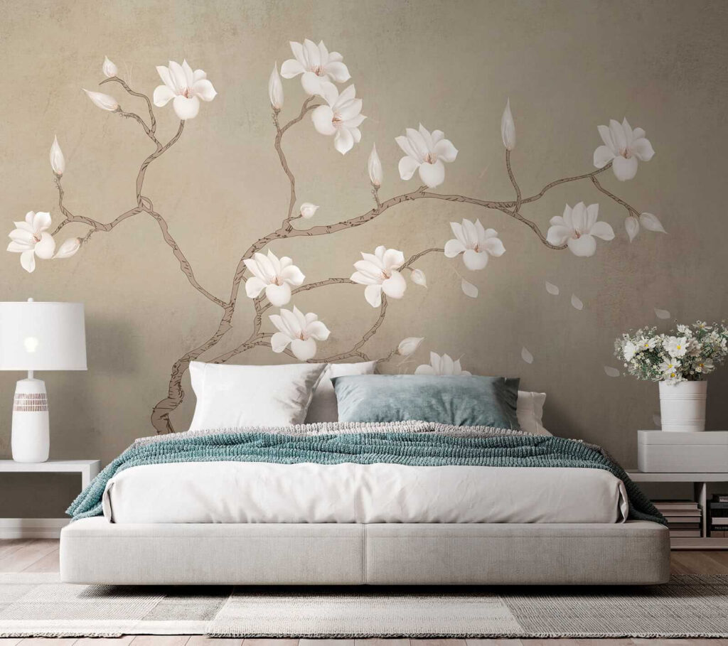 Rama curva sobre beige — interior 4