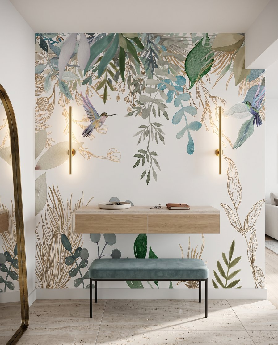 Marco de hojas — interior 2