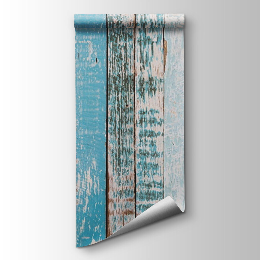 Tablas azules desgastadas — vista del producto