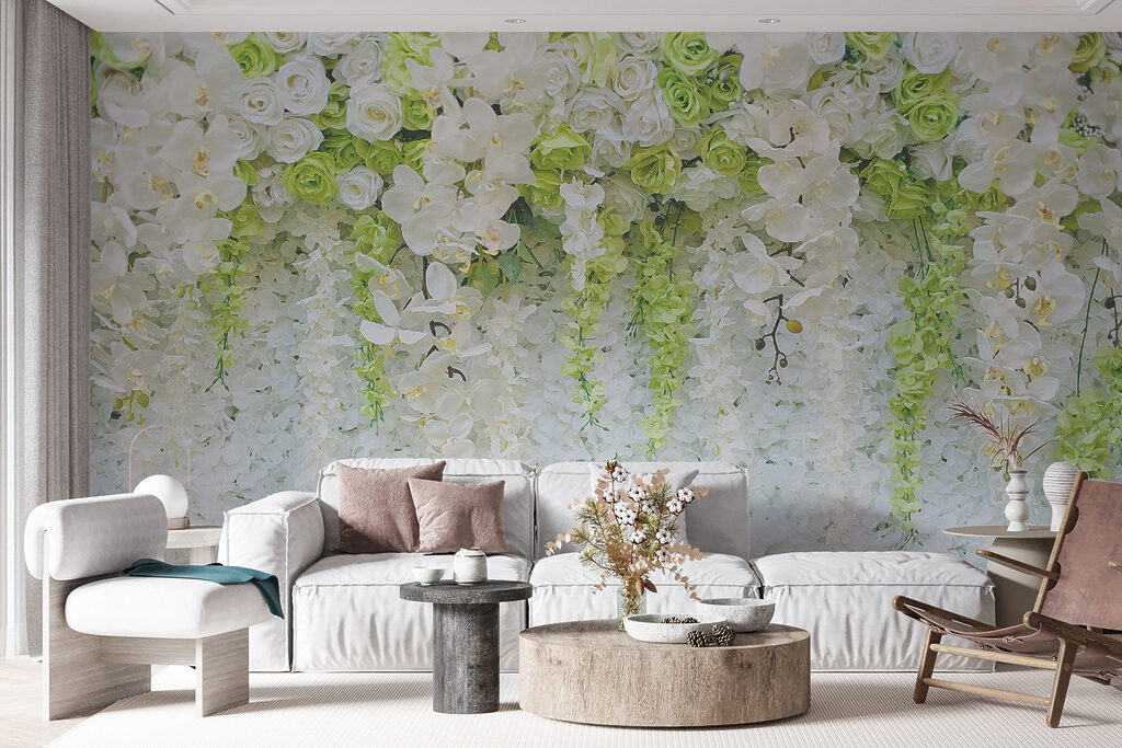 Racimos de flores blancas — interior 3