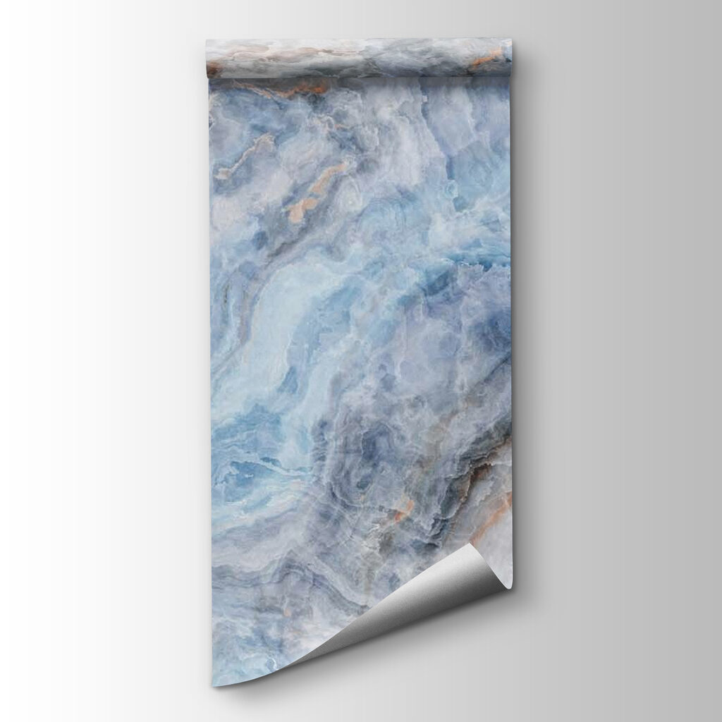 Vetas azules sobre blanco — vista del producto