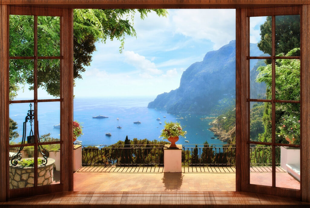 Puerta abierta al lago — diseño completo