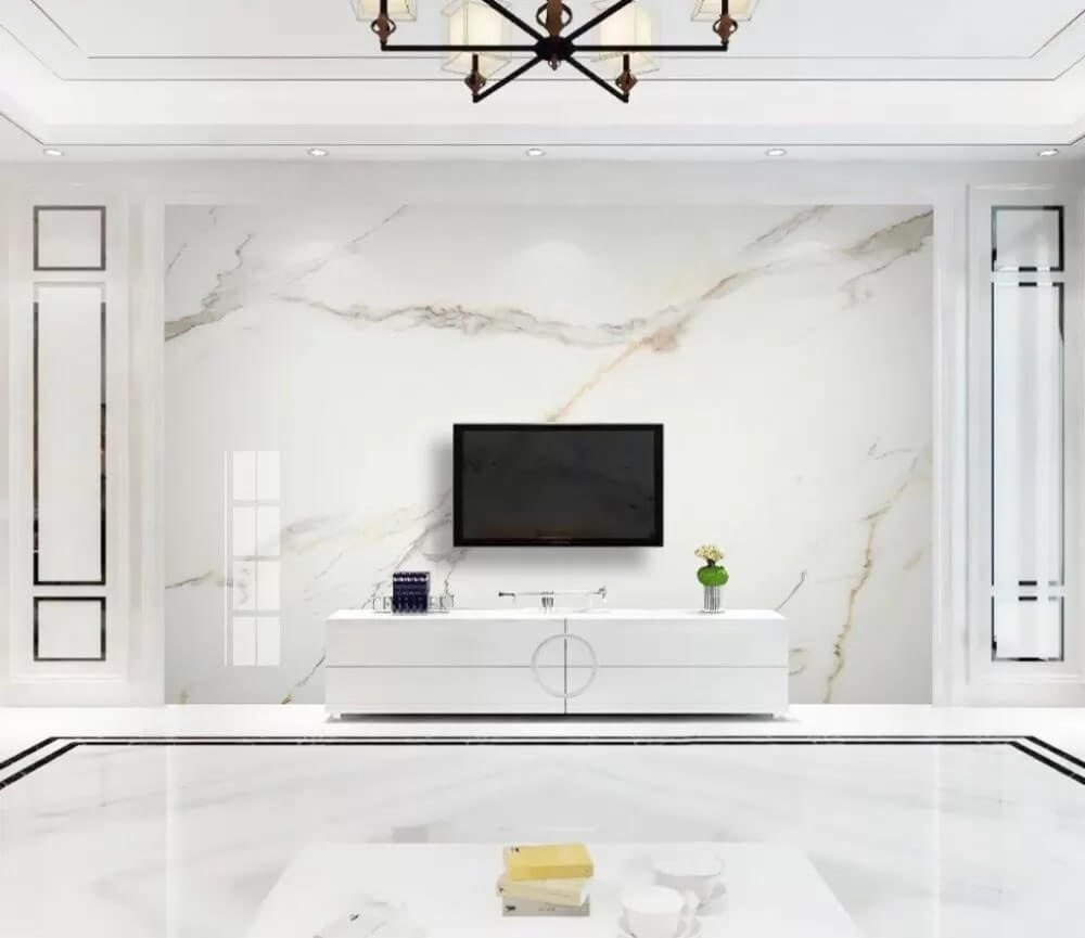 Vetas finas sobre blanco — interior 1