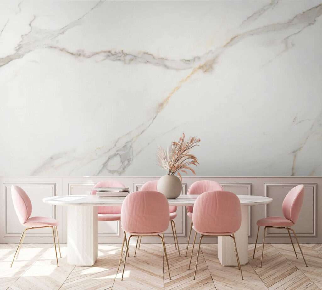 Vetas finas sobre blanco — interior 6