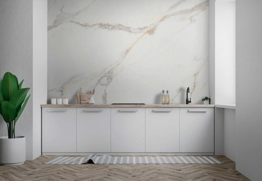 Vetas finas sobre blanco — interior 7