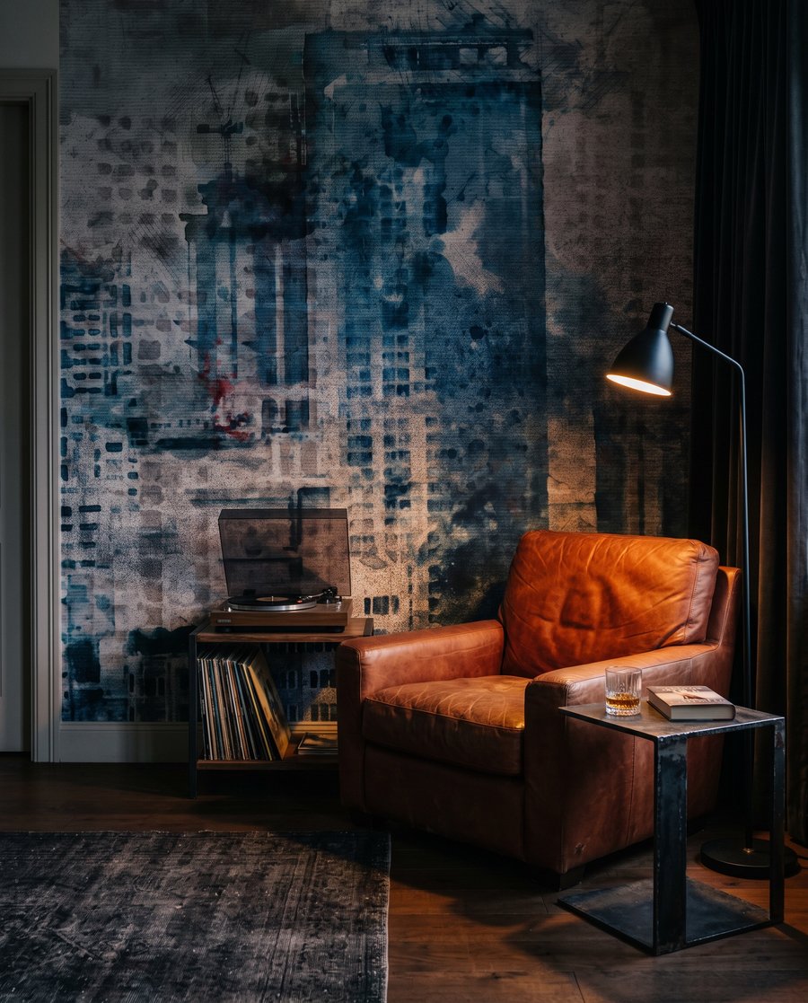 Perfil urbano en gris — interior 4