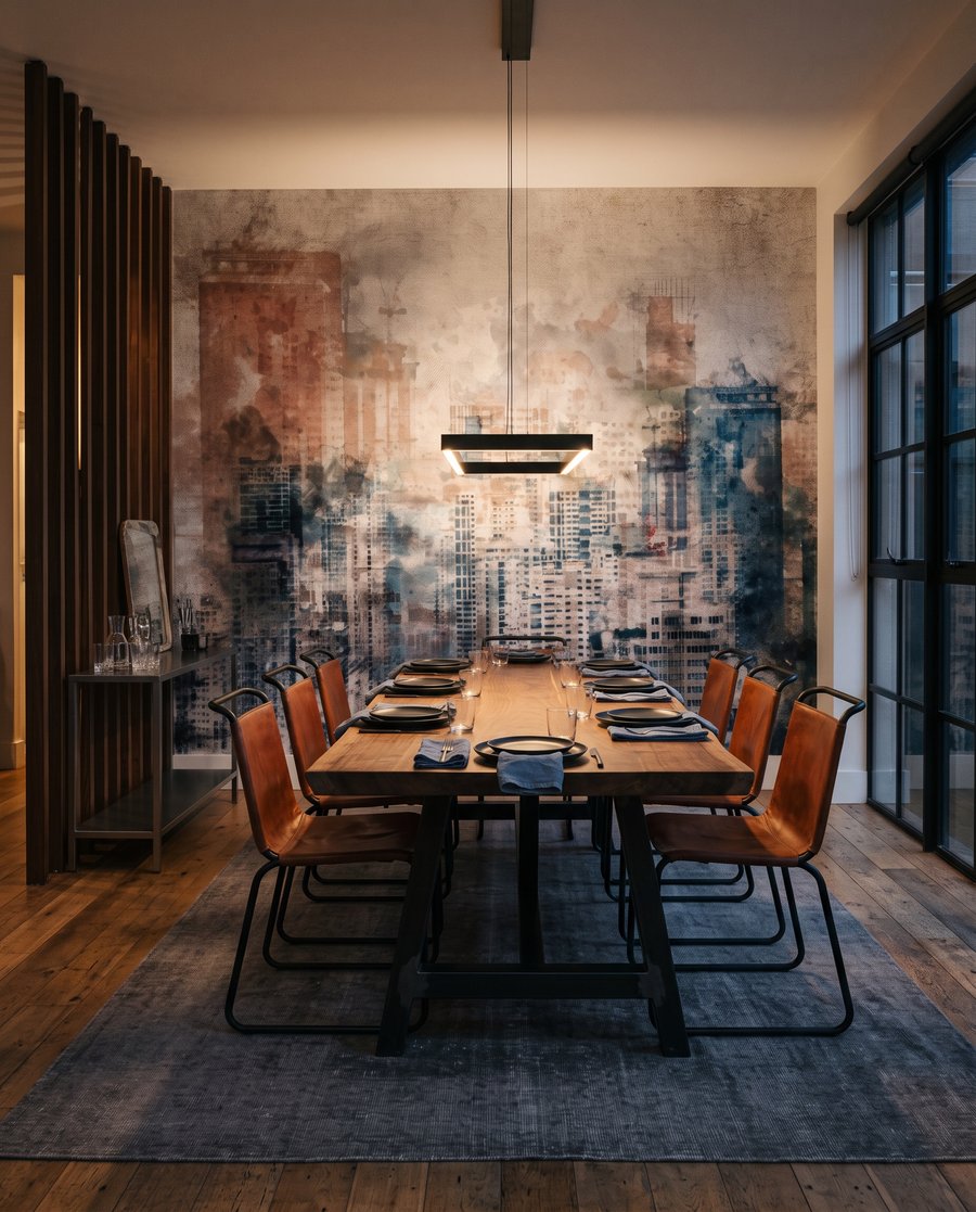 Perfil urbano en gris — interior 6