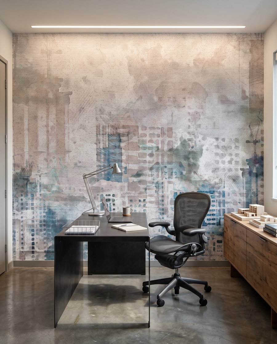 Perfil urbano en gris — interior 7