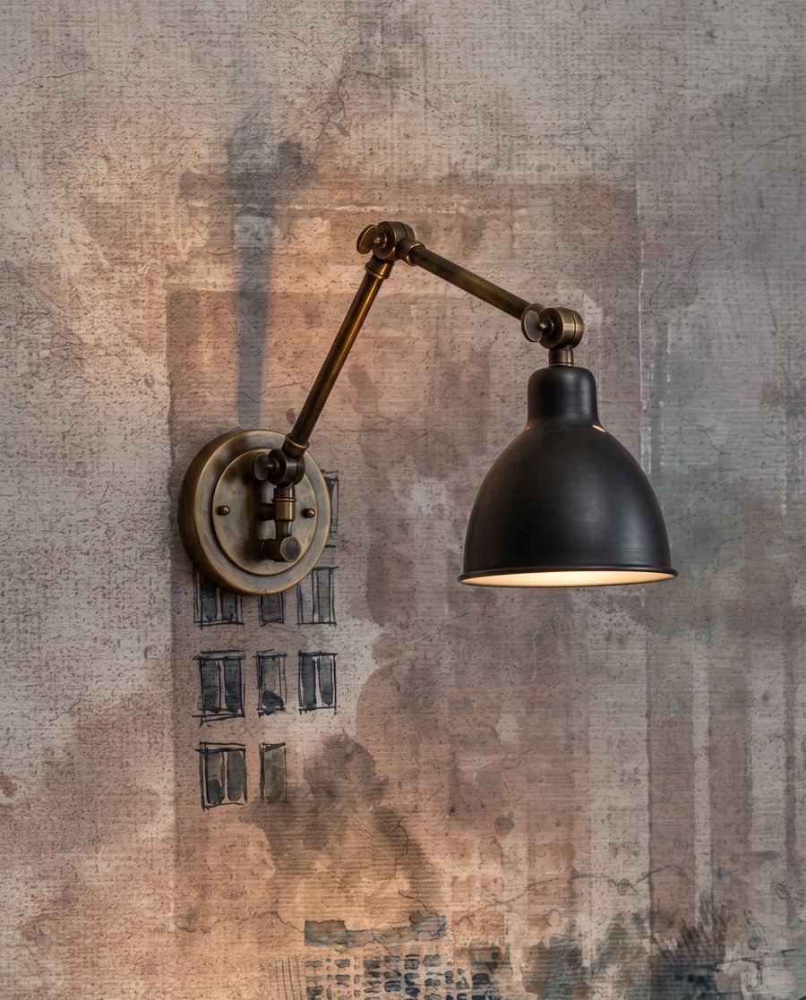 Perfil urbano en gris — detalle