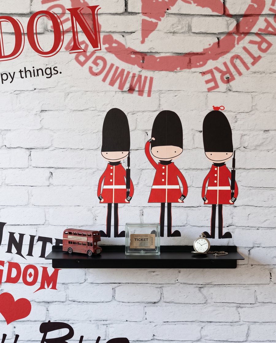 Londres con acentos rojos — detalle