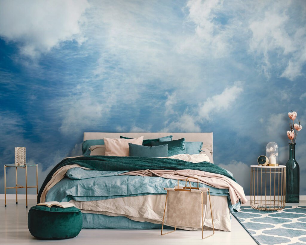 Rastros blancos de nubes — interior 2