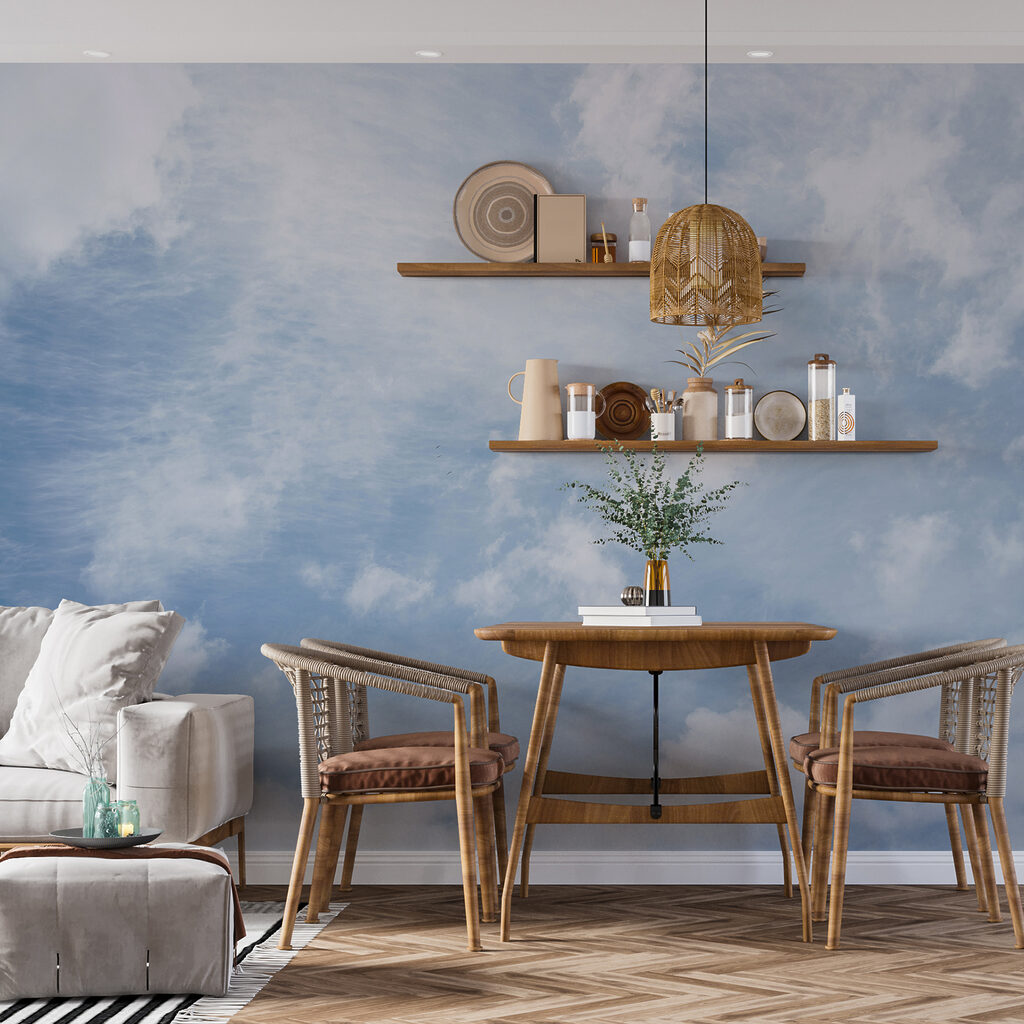 Rastros blancos de nubes — interior 7