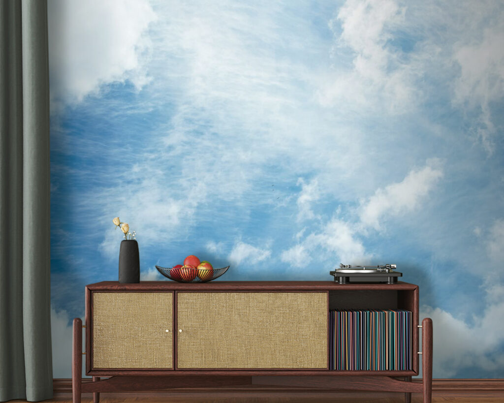 Rastros blancos de nubes — interior 3