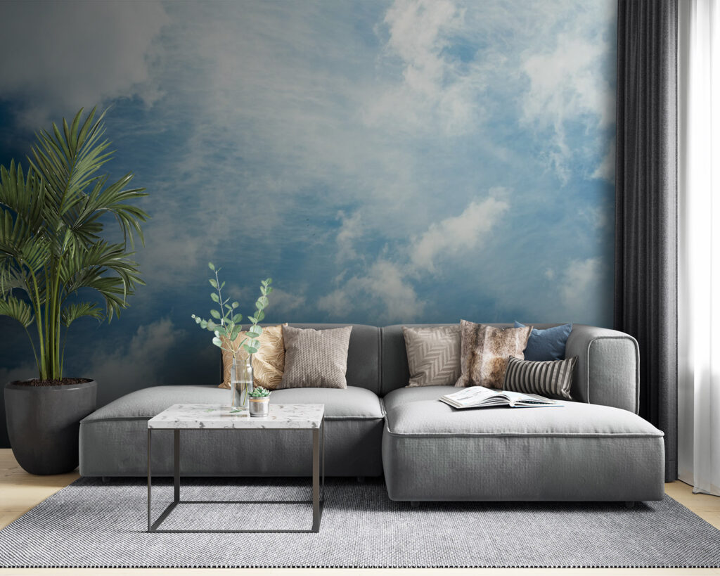 Rastros blancos de nubes — interior 4
