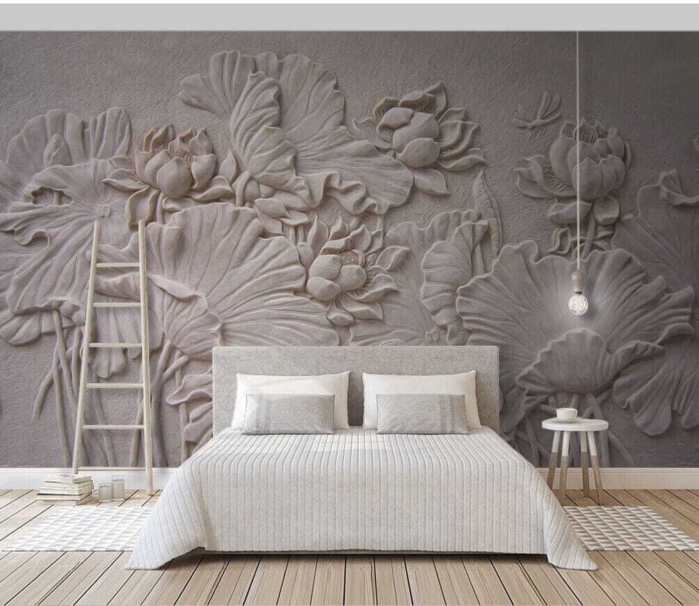 Flores de relieve pálido — interior 1