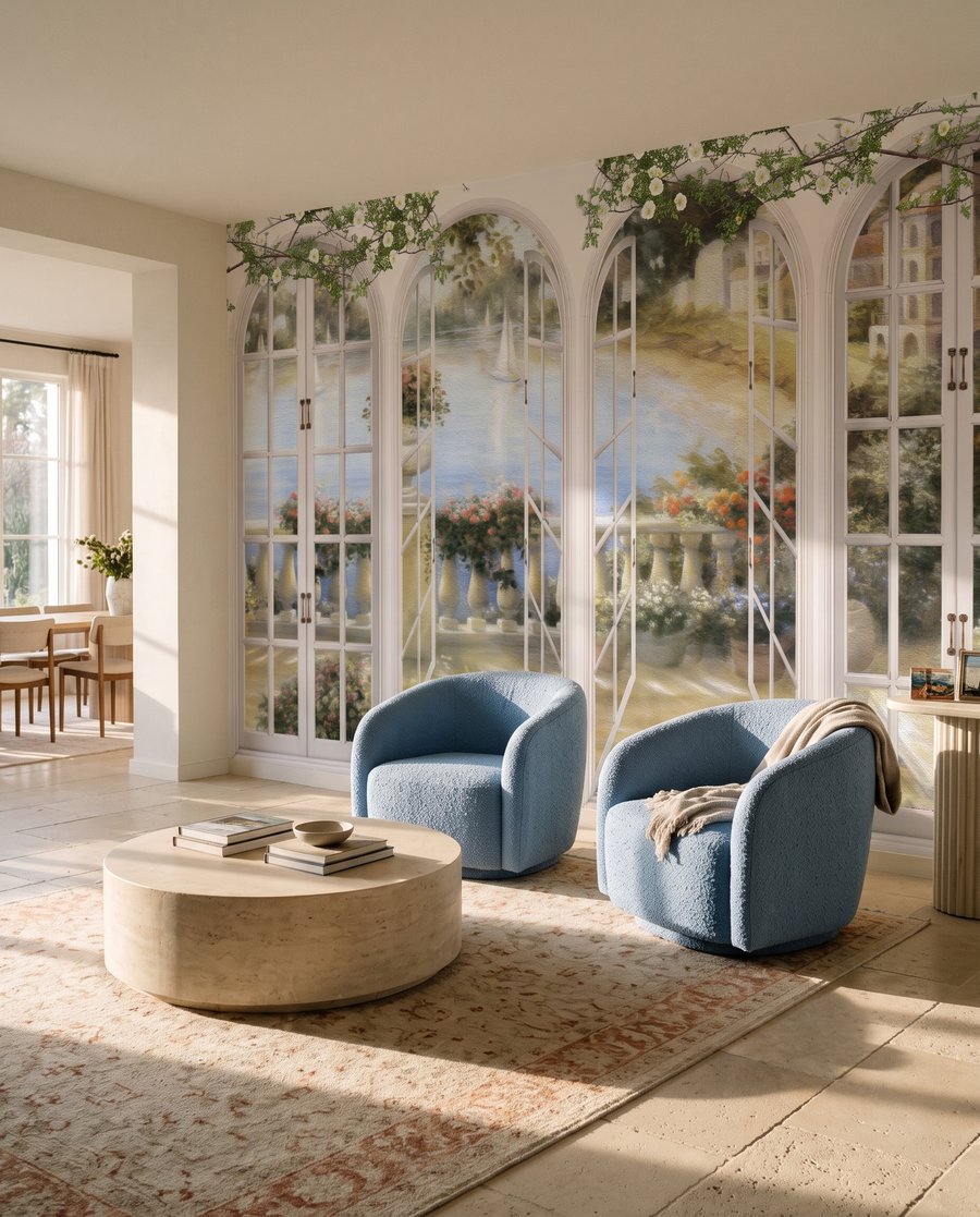 Ventanas al jardín — interior 4