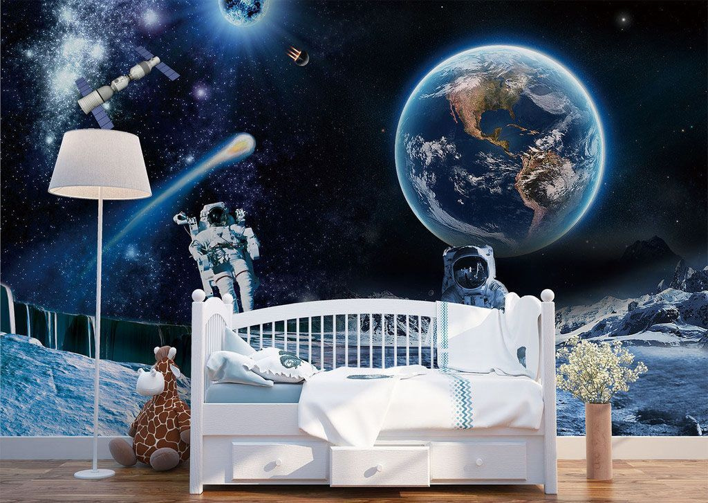 Un salto entre planetas en un interior