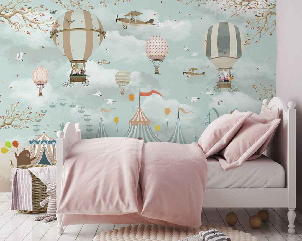 Circo con globos — interior 1