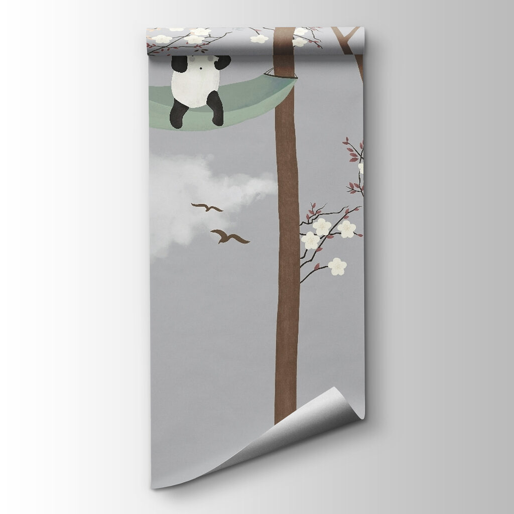 Pandas en hamacas — vista del producto