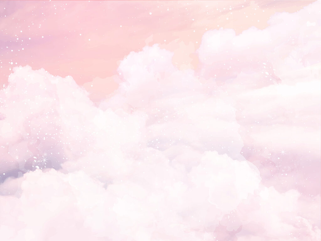 Nubes rosas — diseño completo