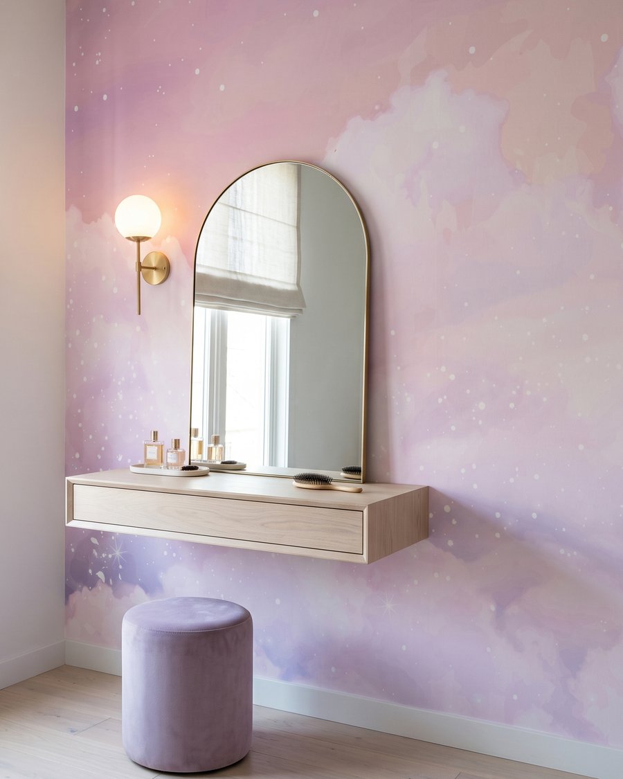 Nubes rosas — interior 3