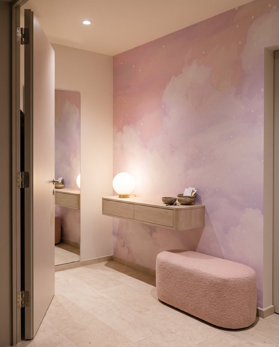 Nubes rosas — interior 4