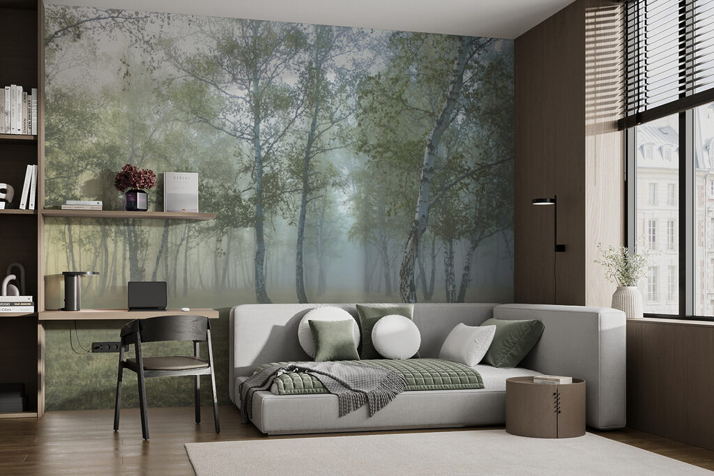 Abedules en la niebla — interior 9