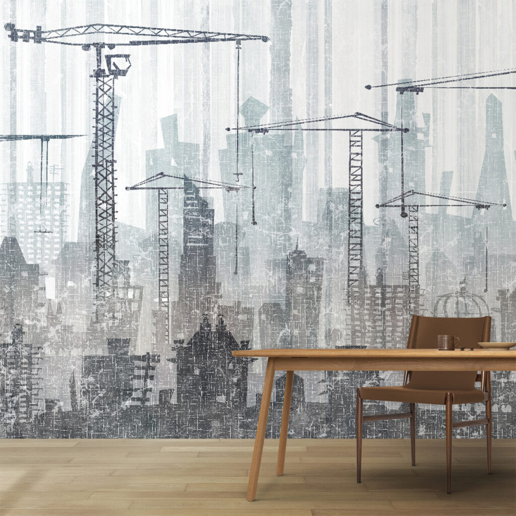 Ciudad en construcción — interior 2