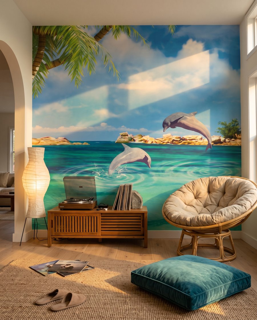 Bahía tropical azul — interior 3