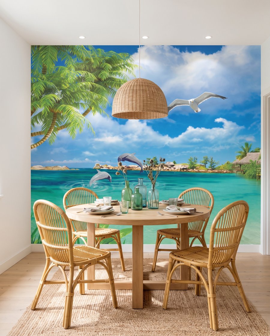 Bahía tropical azul — interior 4