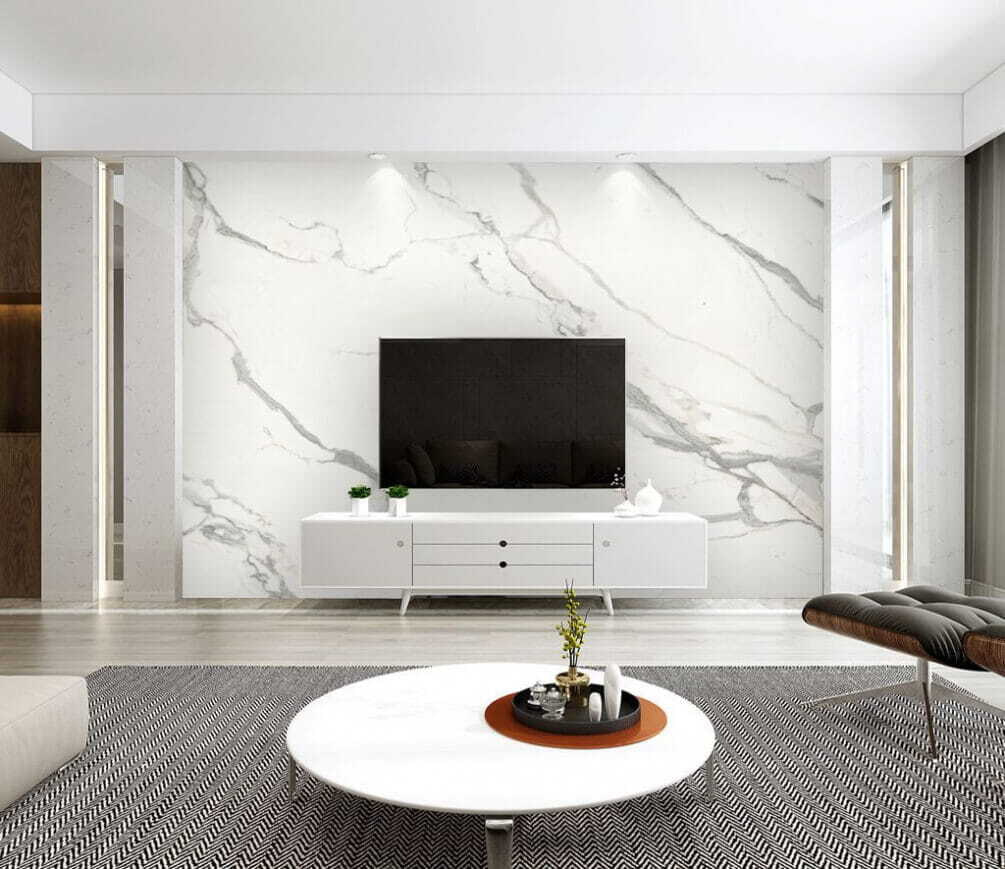 Vetas grises sobre crema — interior 1