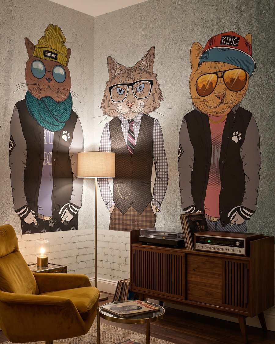 Animales con sombreros — interior 2