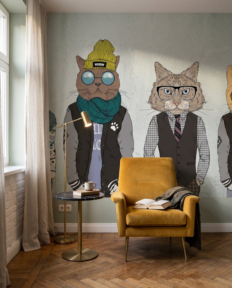 Animales con sombreros — interior 3