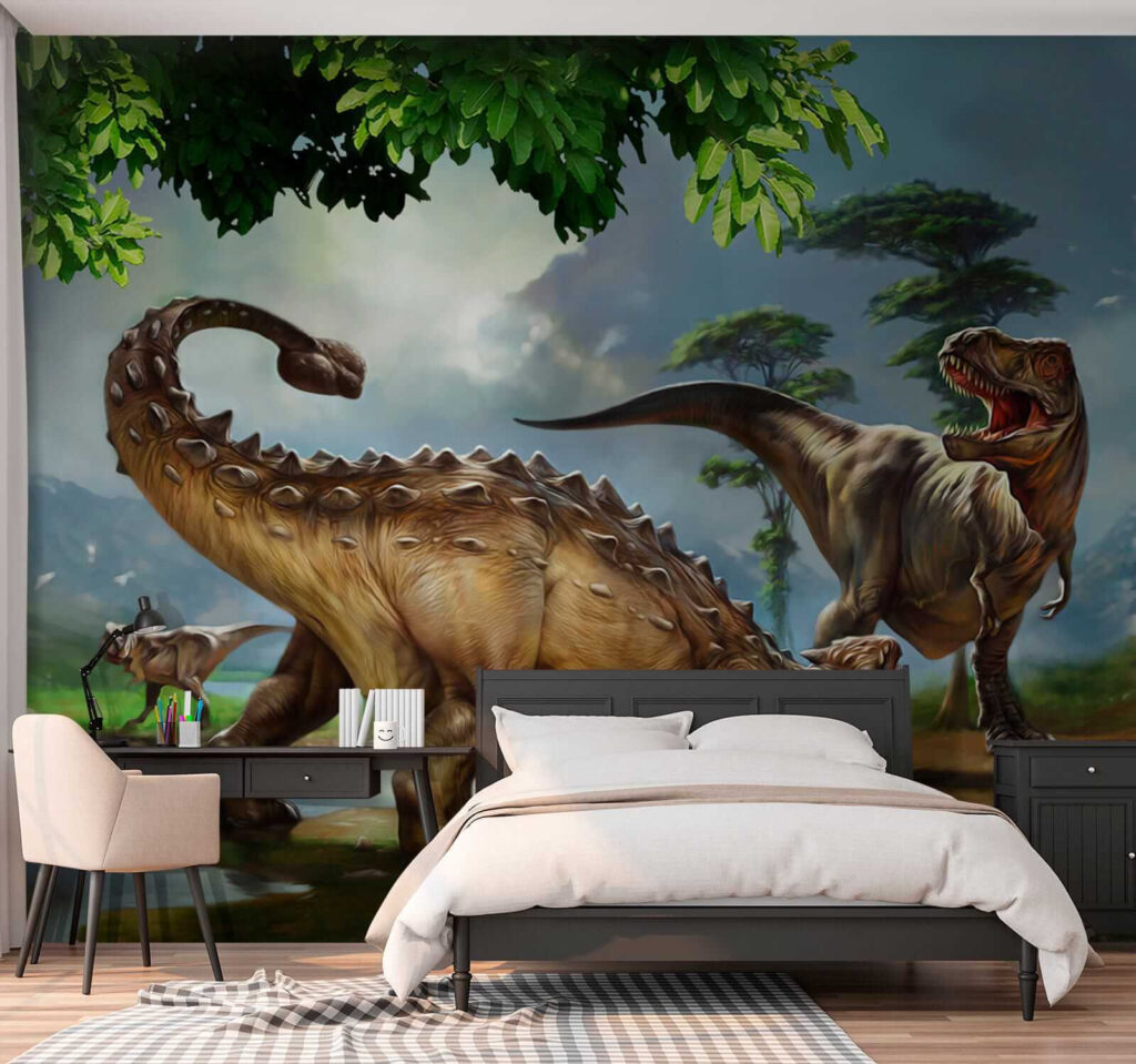 Dinosaurios junto al río — interior 2
